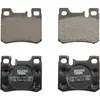 Image de FERODO Plaquettes de freins Arrière préparé pour l'indicateur d'usure Épaisseur 15,5mm sans accessoires FDB693 Compatible avec MERCEDES-BENZ 190 W201 Classe E Berline W124 Classe C Berline W202