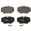 Image de FERODO Plaquettes de freins Avant préparé pour l'indicateur d'usure avec accessoires FDB669 Compatible avec MERCEDES-BENZ 190 W201, SAAB 9000 3/5 portes
