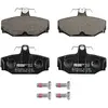 Image de FERODO Plaquettes de freins Arrière non préparé pour l'indicateur d'usure avec accessoires FDB676 Compatible avec VOLVO XC70 Cross Country 295 740 Kombi 745 V70 I 875, 876 940 II Break 945 740 744