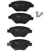 Image de FERODO Plaquettes de freins Avant non préparé pour l'indicateur d'usure avec accessoires FDB1409 Compatible avec RENAULT Megane 2 3/5 portes BM, CM, BM0/1, CM0/1 Megane 2 Berline LM, LM0/1