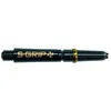 Image de Thor-Sports Thor-Sports Lot de 6 tiges de rotation à 360 degrés avec filetage S-Grip 2BA (short, noir/or)