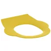 Image de Siège de toilette Ideal Standard S454279 Original Contour 21 pour écoles, anneau de siège uniquement, jaune
