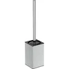 Image de Ideal Standard Ensemble Brosse WC et Support pour Cuvette Toilette Fixation Murale IOM Carré Fixation Mur Chrome Argent E2195AA
