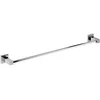 Image de Ideal Standard IOM Square Porte Serviette Salle de Bain Largeur 60 cm Finition Chrome Rosaces carrées Fixation Murale & Kit Installation Inclus E2197AA