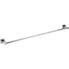 Image de Ideal Standard IOM Square Porte Serviette Salle de Bain Largeur 80 cm Finition Chrome Rosaces carrées Fixation Murale & Kit Installation Inclus E2198AA