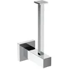 Image de Ideal Standard IOM Porte Papier Toilette Mural Distributeur Rouleaux Papier WC Forme Carré Accessoire WC Salle de Bain Chrome E2199AA