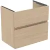 Image de Ideal Standard Finesse Meuble sous-vasque, 2 tiroirs, E3379US,