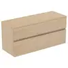 Image de Ideal Standard Finesse Meuble avec plan de toilette l: 120,2 H: 55,8 P: 44 cm, 2 tiroirs, E3421US,