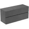 Image de Ideal Standard Finesse Meuble avec plan de toilette l: 120,2 H: 55,8 P: 44 cm, 2 tiroirs, E3421Y2,