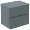 Image de Ideal Standard Finesse Meuble avec plan de toilette l: 60,2 H: 55,8 P: 44 cm, 2 tiroirs, E3422UQ,