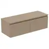 Image de Ideal Standard Finesse Meuble avec plan de toilette l: 120,2 H: 38,8 P: 44 cm, 2 tiroirs, E3425UP,