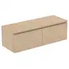 Image de Ideal Standard Finesse Meuble avec plan de toilette l: 120,2 H: 38,8 P: 44 cm, 2 tiroirs, E3425US,