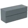 Image de Ideal Standard Finesse Meuble avec plan de toilette l: 120,2 H: 55,8 P: 44 cm, 4 tiroirs, E3426UQ,