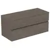 Image de Ideal Standard Finesse Meuble avec plan de toilette l: 120,2 H: 55,8 P: 50,5 cm, 2 tiroirs, E3431UR,