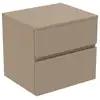 Image de Ideal Standard Finesse Meuble avec plan de toilette l: 60,2 H: 55,8 P: 50,5 cm, 2 tiroirs, E3433UP,