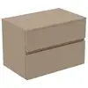 Image de Ideal Standard Finesse Meuble avec plan de toilette l: 80,2 H: 55,8 P: 50,5 cm, 2 tiroirs, E3434UP,