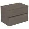 Image de Ideal Standard Finesse Meuble avec plan de toilette l: 80,2 H: 55,8 P: 50,5 cm, 2 tiroirs, E3434UR,