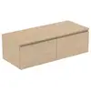 Image de Ideal Standard Finesse Meuble avec plan de toilette l: 120,2 H: 37,8 P: 50,5 cm, 2 tiroirs, E3436US,