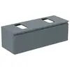 Image de Ideal Standard Finesse Meuble avec plan de toilette l: 120,2 H: 38,8 P: 44 cm, 2 tiroirs, E3475UQ,