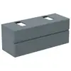 Image de Ideal Standard Finesse Meuble avec plan de toilette l: 140,2 H: 55,8 P: 50,5 cm, 4 tiroirs, E3507UQ,