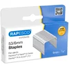 Image de Rapesco 0751 Agrafes Galvanisées de Type 53/6 mm, Lot de 2000