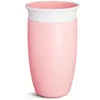 Image de Munchkin Miracle 360 Tasse à bec | Tasse Bébé & Tout-Petits | Sans BPA | Étanches | Idéale pour le Sevrage | 12+ Mois | 10oz/296ml | Rose