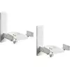 Image de B-Tech BT77 Support mural pour haut-parleur inclinable, mobile Distance entre les murs (max.): 27.3 cm blanc 1 paire(s)