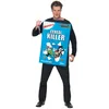 Image de Smiffys Costume Cereal Killer, Bleu, avec tunique Halloween