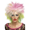 Image de Smiffys Perruque attitude années 80, Multicolore, Coupe courte et en brosse Halloween