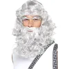 Image de Smiffys Set de Zeus, avec perruque, barbe et sourcils Halloween