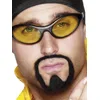 Image de Smiffys Caractéristiques du rappeur des années 90, verres jaunes, déguisement des années 90, accessoires de déguisement des années 90