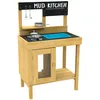 Image de Cuisine D'EXTERIEUR en Bois TP Junior Cook pour Enfants Inclus avec Accessoires DE Jeux - Norme FSC dim L55 x l33 x h88, ['Noir']