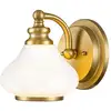 Image de Elstead Lighting Ainsley Applique murale, G9, HK-AINSLEY1-BATH-BB,