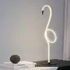 Image de Elstead Lighting Flamingo Lampe de table LED, FLAMINGO-TL-WHT,