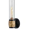 Image de Elstead Lighting Ellison Applique murale, E27, HK-ELLISON1-BK-HB,