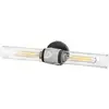 Image de Elstead Lighting Ellison Applique murale, E27, HK-ELLISON2-BK-BN,