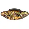Image de Elstead Lighting Kami Plafonnier E27, QZ-KAMI-F,
