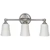 Image de Elstead Lighting Huguenot Lake Applique murale G9, 3 sources lumineuses, FE-HUGOLAKE3BATH,