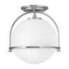 Image de Elstead Lighting Somerset Plafonnier, E27, QN-SOMERSET-F-O-BN,