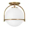 Image de Elstead Lighting Somerset Plafonnier, E27, QN-SOMERSET-F-O-HB,