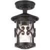 Image de Elstead Lighting Hereford Plafonnier E27, BL13A-BLACK,