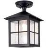 Image de Elstead Lighting Winchester Plafonnier E27, BL18A-BLACK,