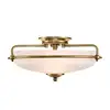 Image de Elstead Lighting Griffin Plafonnier, E27, QZ-GRIFFIN-F-WS,