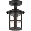 Image de Elstead Lighting Hereford Plafonnier E27, BL21A-BLACK,