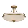 Image de Elstead Lighting Griffin Plafonnier avec suspension, QZ-GRIFFIN-SFM-WS,
