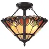 Image de Elstead Lighting Cambridge Plafonnier E27, QZ-CAMBRIDGE-SF,