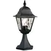 Image de Elstead Lighting Norfolk Borne lumineuse sur socle, E27, NR3-BLK,