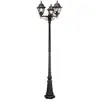 Image de Elstead Lighting Norfolk Potelet E27, NR8-BLK,