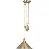 Image de Elstead Lighting Provence Suspension E27 avec contrepoids, PV-P-AGB,