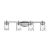 Image de Elstead Lighting Ashland Bay Applique murale à 4 sources lumineuses, QN-ASHLANDBAY4-PC-BATH,